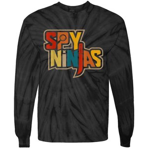 Spy Ninja Outfist, Funny Outfis Spy Gaming Ninja For Summer Tie-Dye Long Sleeve Shirt