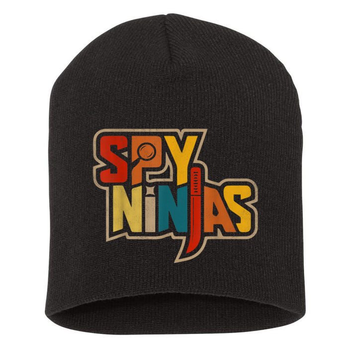 Spy Ninja Outfist, Funny Outfis Spy Gaming Ninja For Summer Short Acrylic Beanie