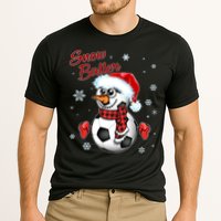 Snow Baller Soccer Chritsmas  Cooling Performance Crew T-Shirt