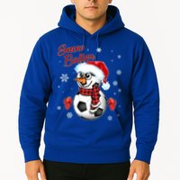 Snow Baller Soccer Chritsmas  Hoodie