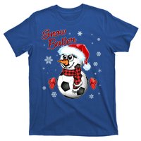 Snow Baller Soccer Chritsmas  T-Shirt