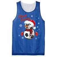 Snow Baller Soccer Chritsmas  Mesh Reversible Basketball Jersey Tank