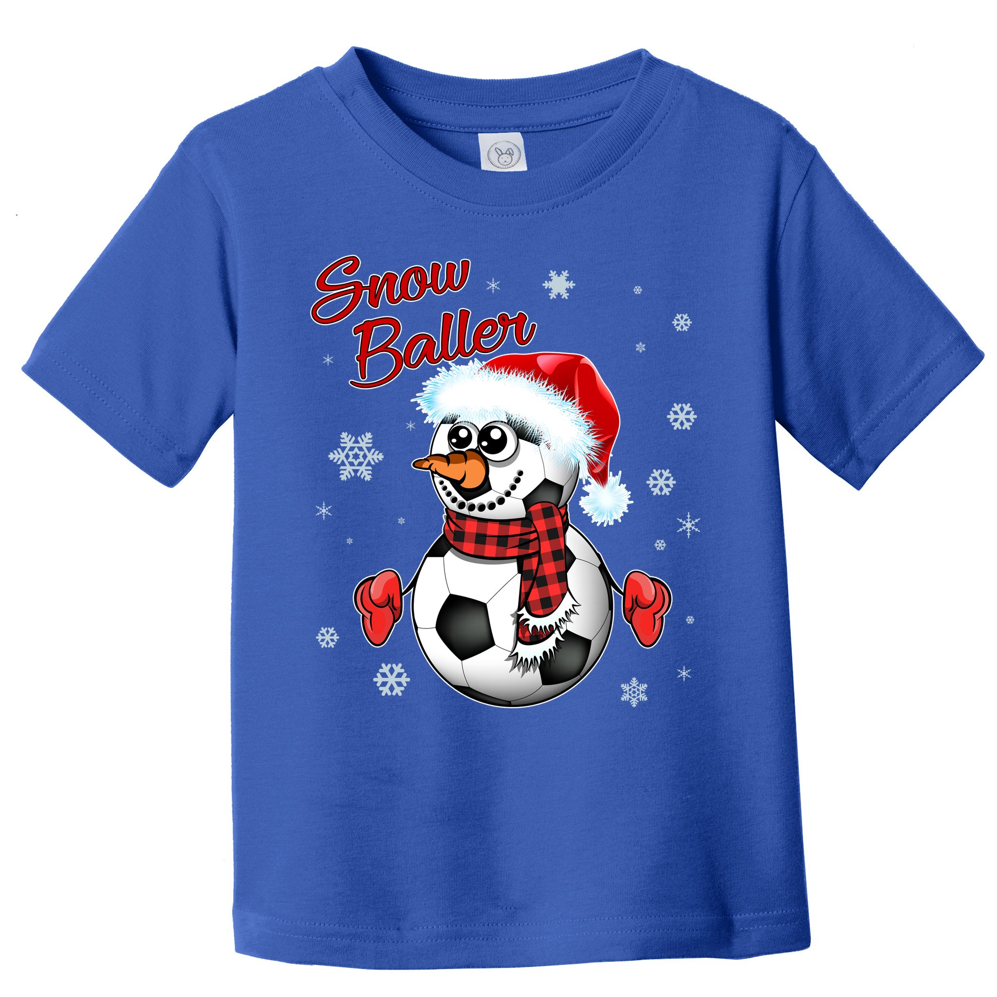 Snow Baller Soccer Chritsmas  Toddler T-Shirt