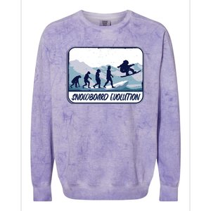 Snowboard Evolution Colorblast Crewneck Sweatshirt