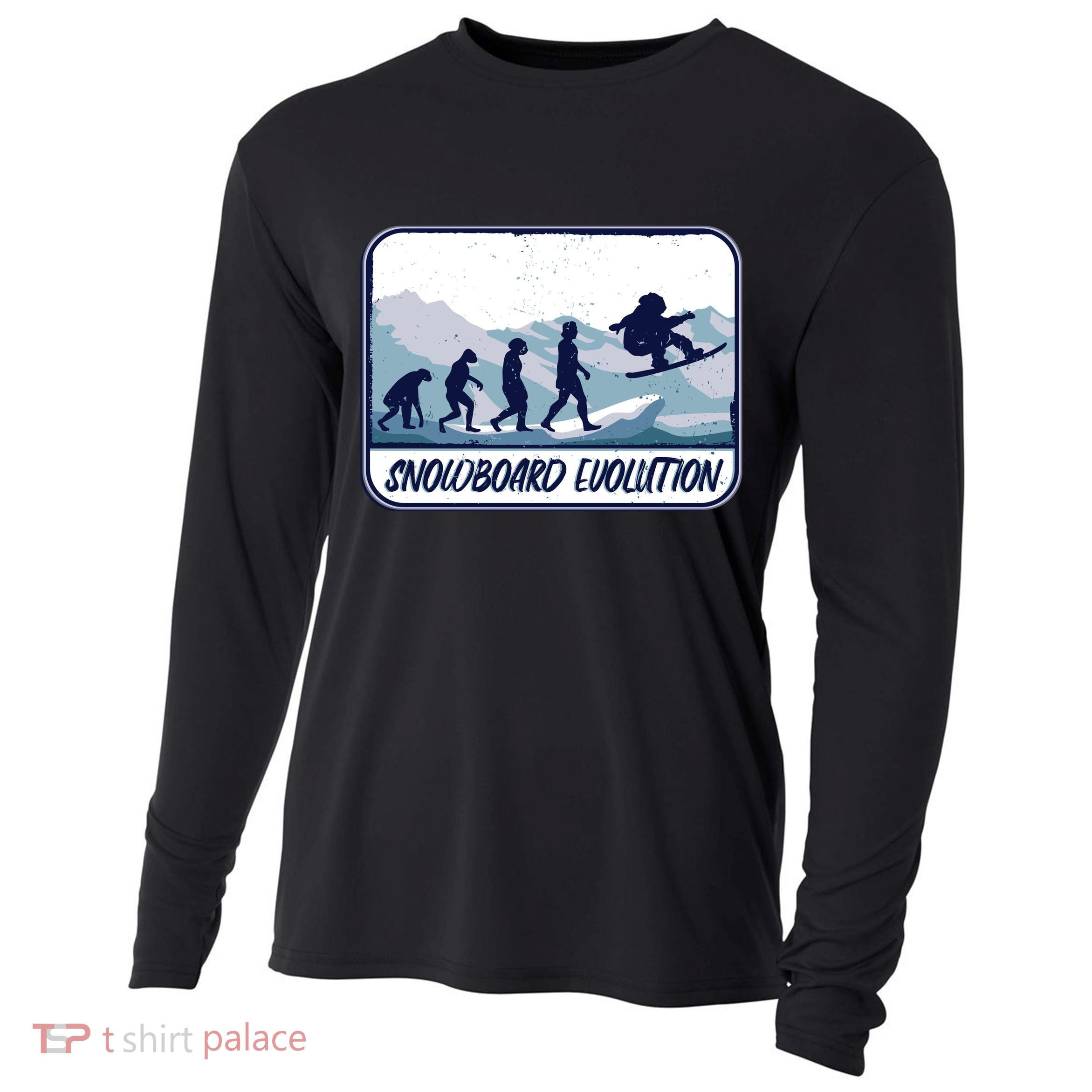 Snowboard Evolution Cooling Performance Long Sleeve Crew