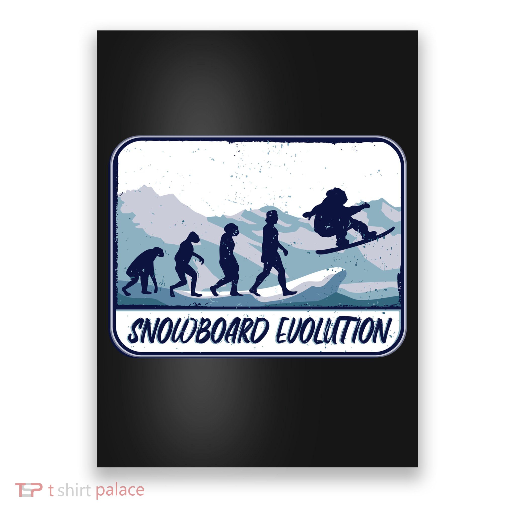 Snowboard Evolution Poster