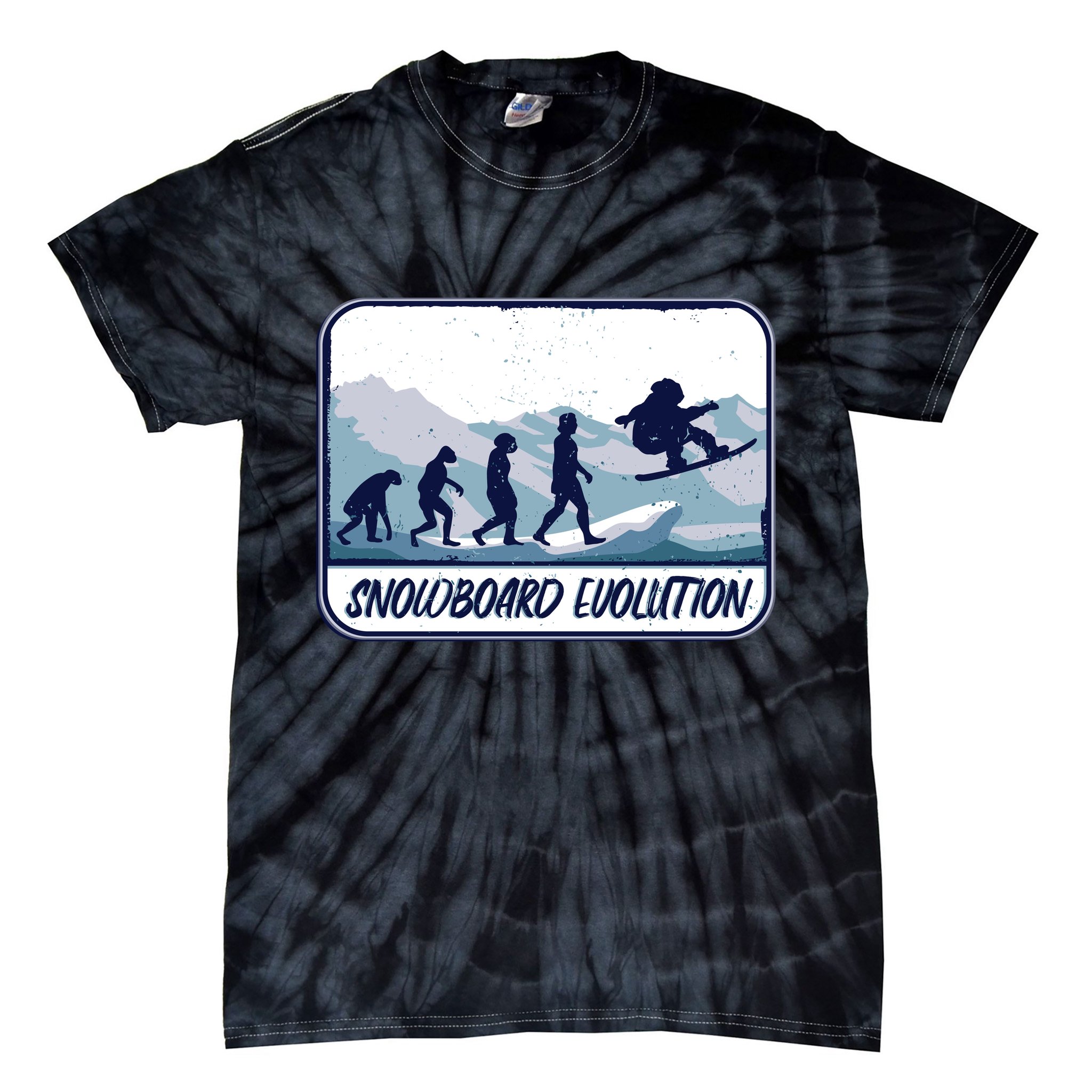 Snowboard Evolution Tie-Dye T-Shirt