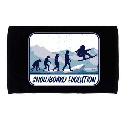 Snowboard Evolution Microfiber Hand Towel