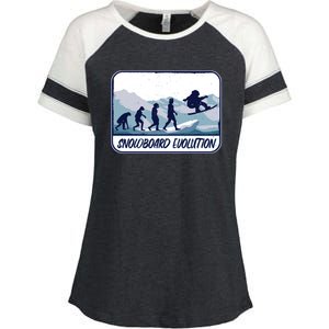 Snowboard Evolution Enza Ladies Jersey Colorblock Tee