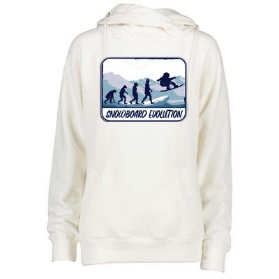 Snowboard Evolution Womens Funnel Neck Pullover Hood