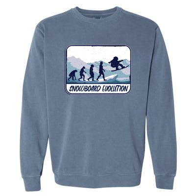 Snowboard Evolution Garment-Dyed Sweatshirt