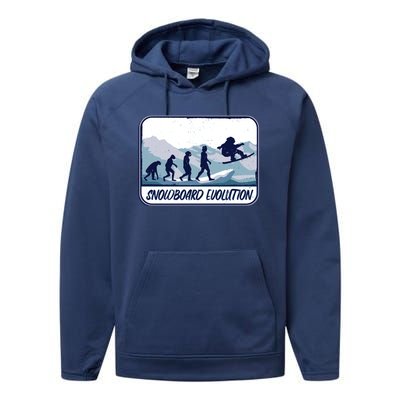 Snowboard Evolution Performance Fleece Hoodie