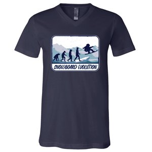 Snowboard Evolution V-Neck T-Shirt