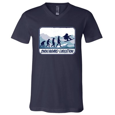 Snowboard Evolution V-Neck T-Shirt