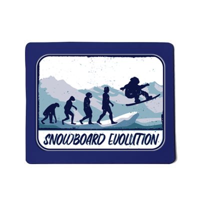 Snowboard Evolution Mousepad