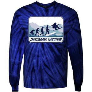 Snowboard Evolution Tie-Dye Long Sleeve Shirt