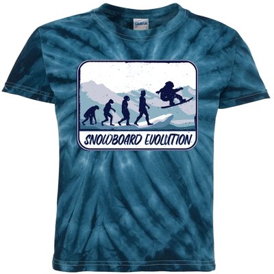 Snowboard Evolution Kids Tie-Dye T-Shirt