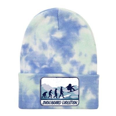 Snowboard Evolution Tie Dye 12in Knit Beanie