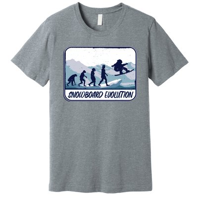 Snowboard Evolution Premium T-Shirt