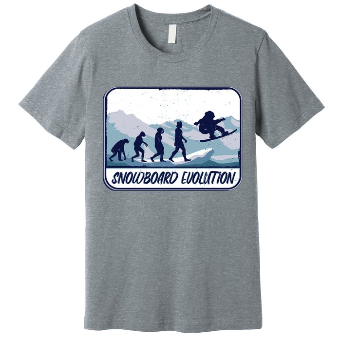 Snowboard Evolution Premium T-Shirt