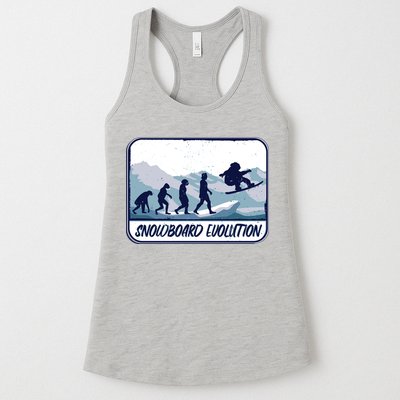 Snowboard Evolution Womens Tank Top