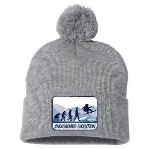 Snowboard Evolution Pom Pom 12in Knit Beanie