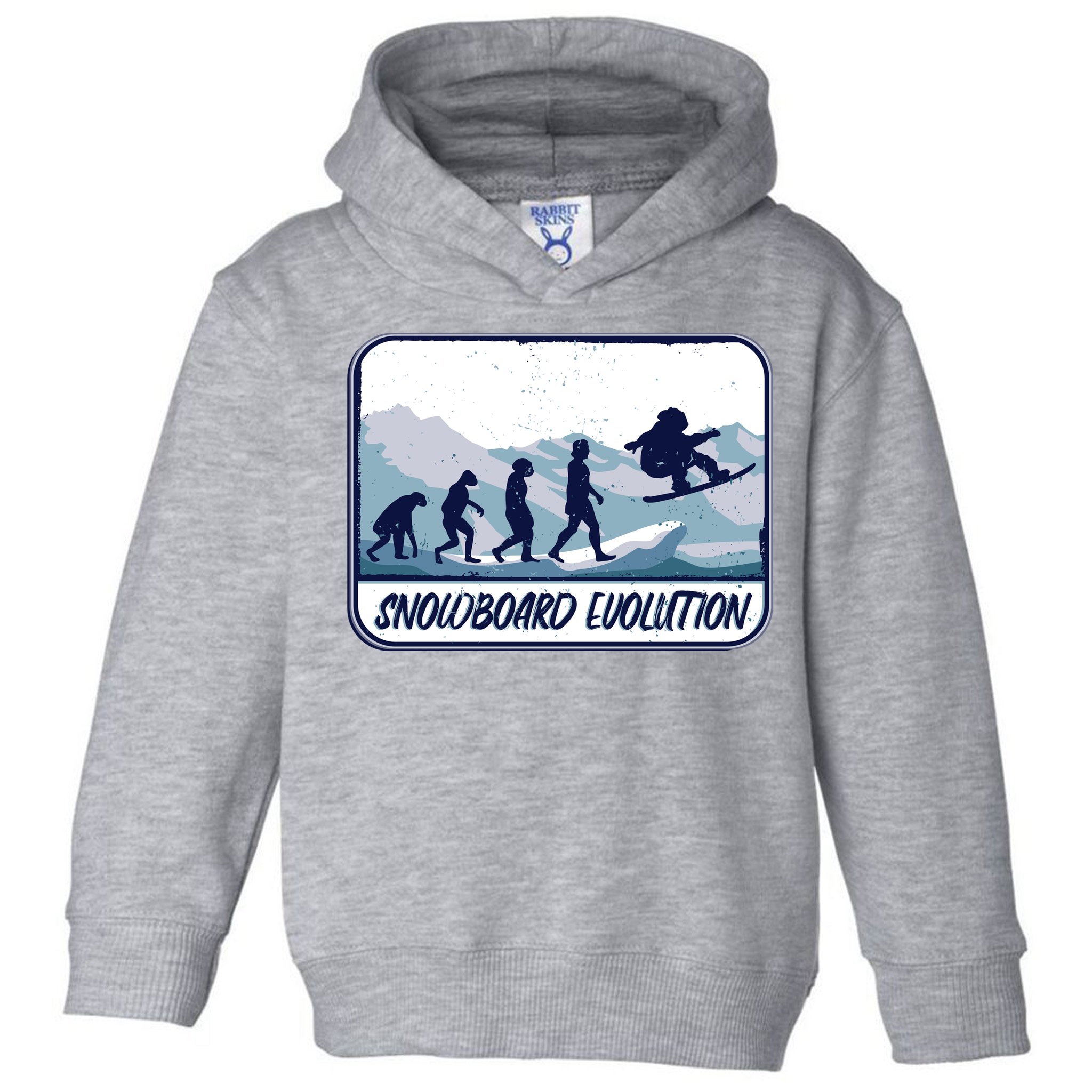 Snowboard Evolution Toddler Hoodie