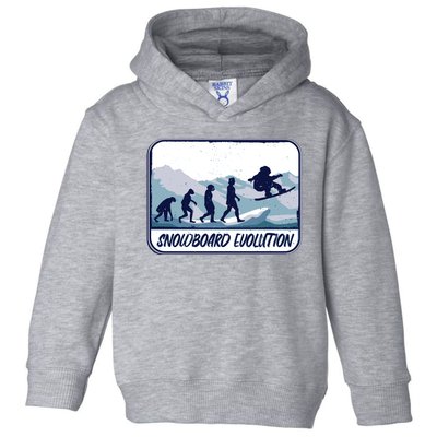 Snowboard Evolution Toddler Hoodie