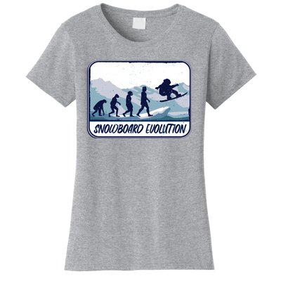 Snowboard Evolution Women's T-Shirt