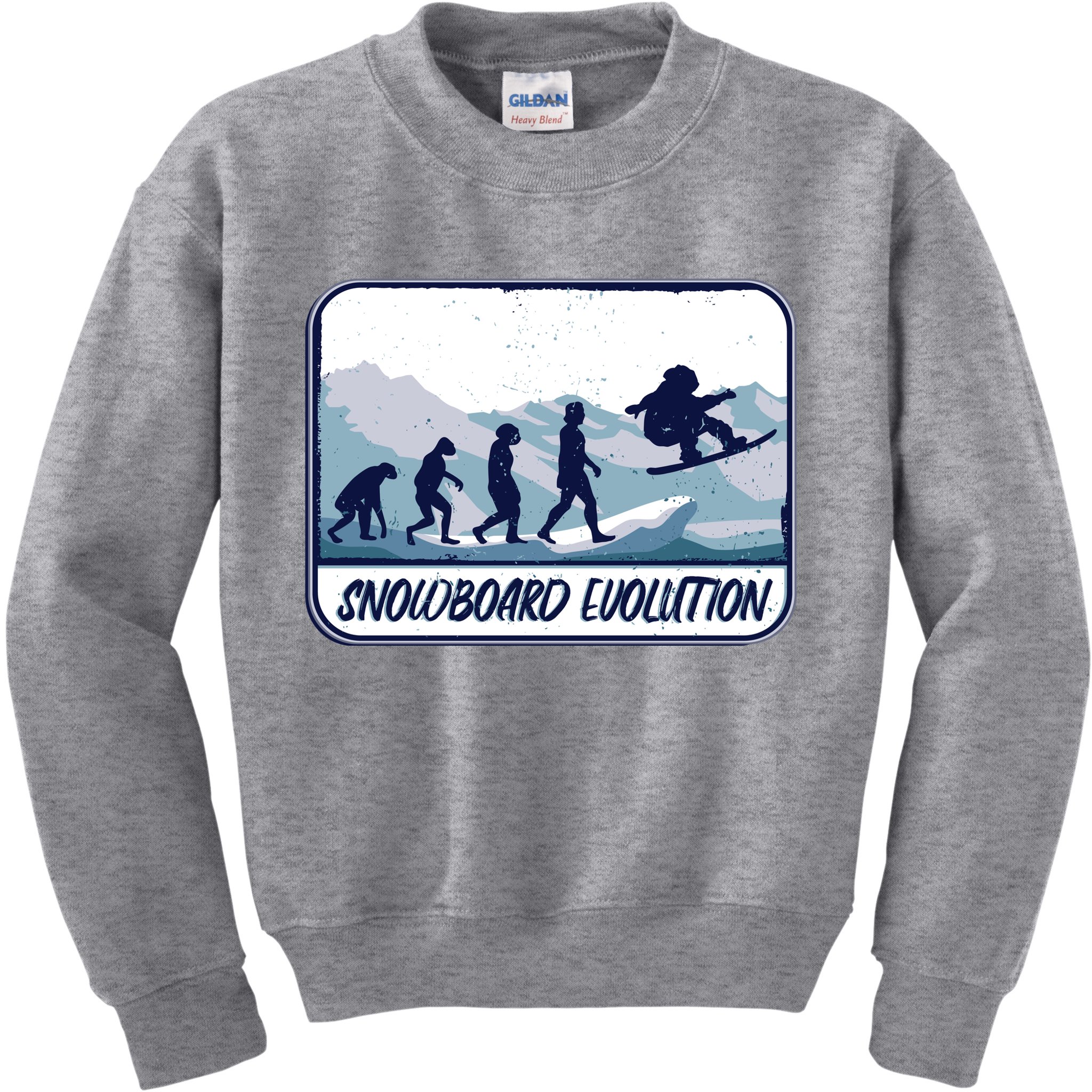 Snowboard Evolution Kids Sweatshirt