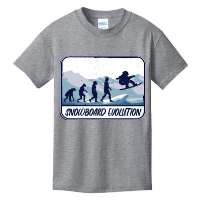 Snowboard Evolution Kids T-Shirt