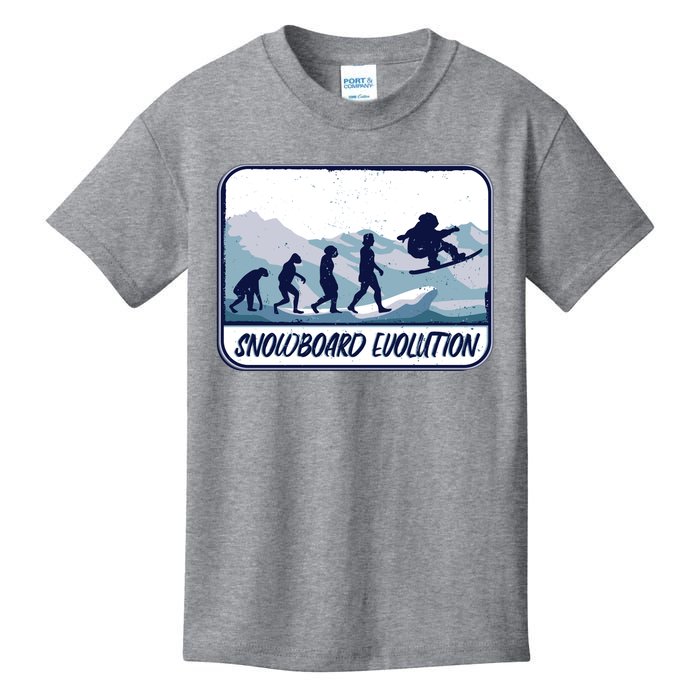 Snowboard Evolution Kids T-Shirt