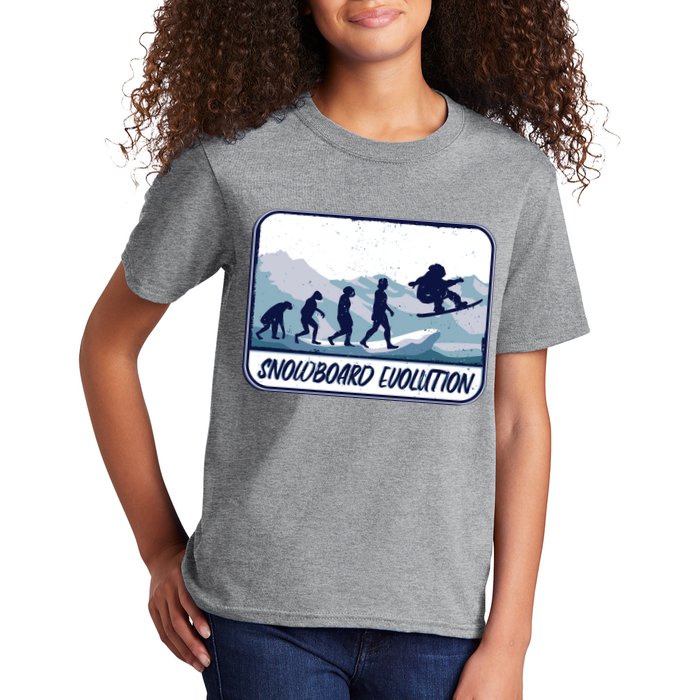 Snowboard Evolution Kids T-Shirt