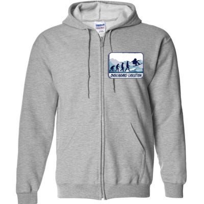 Snowboard Evolution Full Zip Hoodie