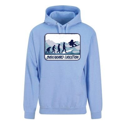 Snowboard Evolution Unisex Surf Hoodie