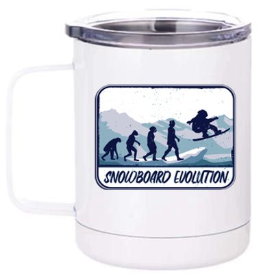 Snowboard Evolution 12 oz Stainless Steel Tumbler Cup