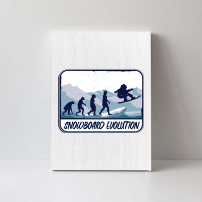 Snowboard Evolution Canvas