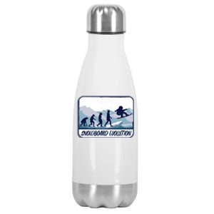 Snowboard Evolution Stainless Steel Insulated Water Bottle