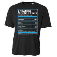 Snowflake Nutrition Facts Cooling Performance Crew T-Shirt