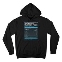 Snowflake Nutrition Facts Hoodie