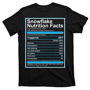 Snowflake Nutrition Facts T-Shirt