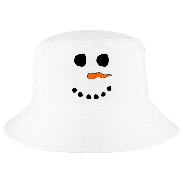Snowman Big Face Cool Comfort Performance Bucket Hat
