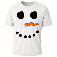 Snowman Big Face Cooling Performance Crew T-Shirt