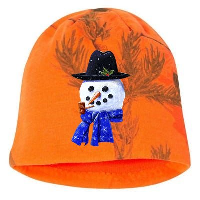 Snowman Smile Kati - Camo Knit Beanie