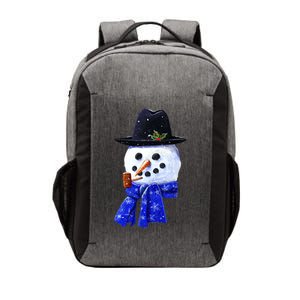 Snowman Smile Vector Backpack