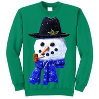 Snowman Smile Sweatshirt