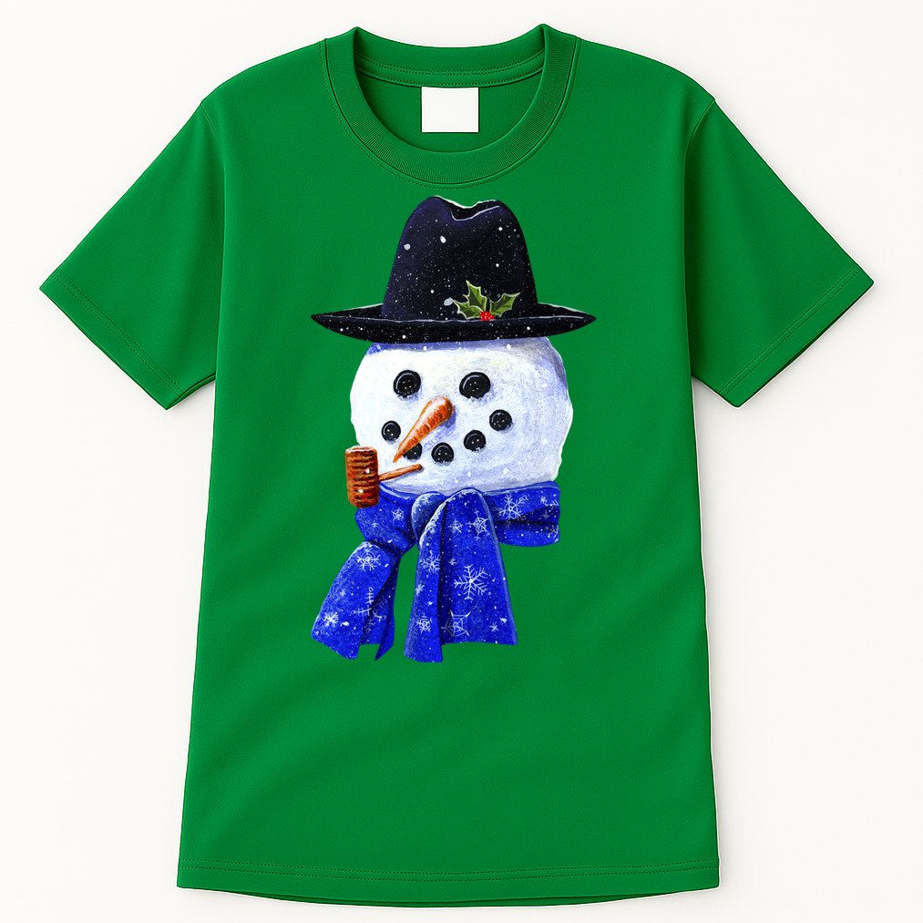 Snowman Smile Tall T-Shirt
