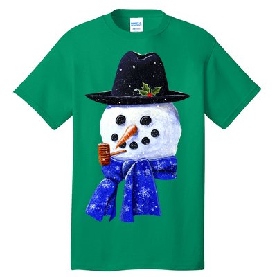 Snowman Smile Tall T-Shirt