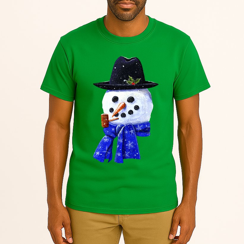 Snowman Smile Tall T-Shirt