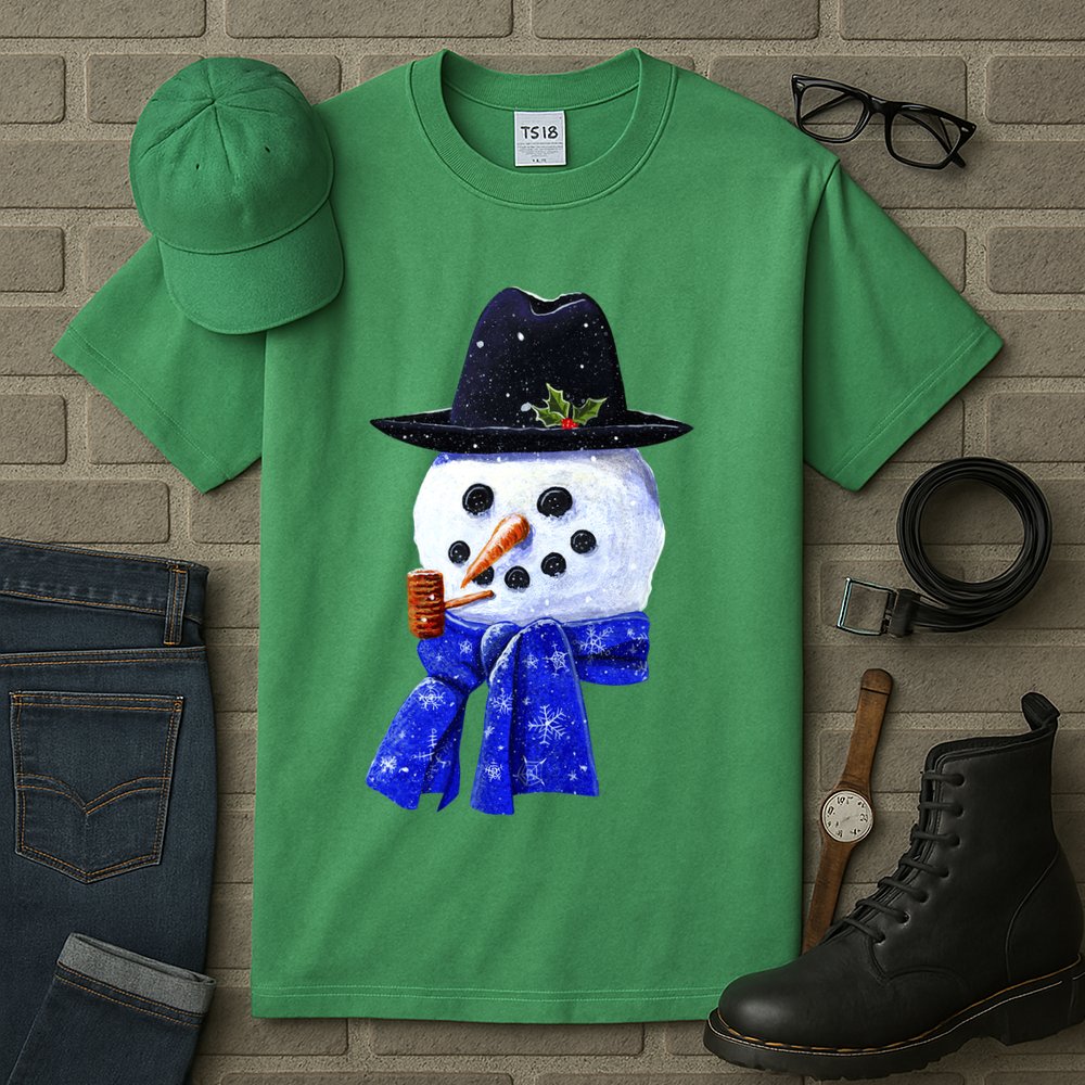 Snowman Smile Tall T-Shirt